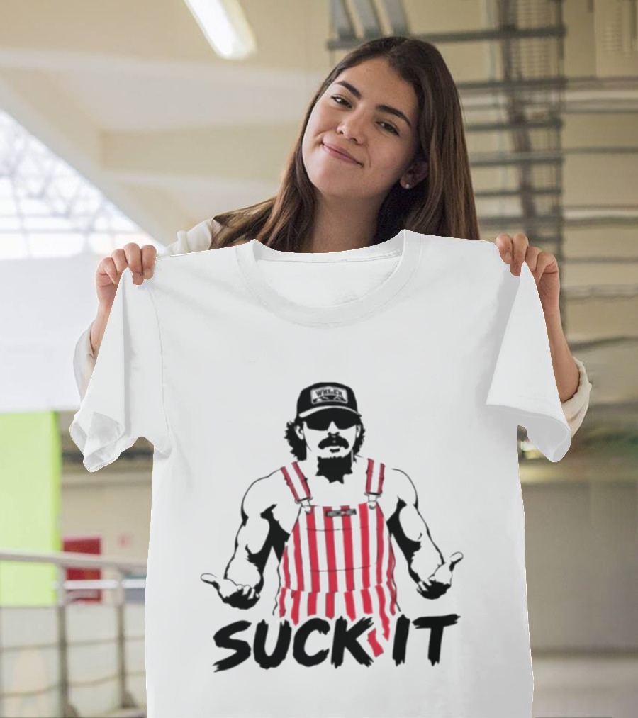 Wheeler Walker Jr Suck It Outlaw Country Music Dirty Comedian T-Shirt