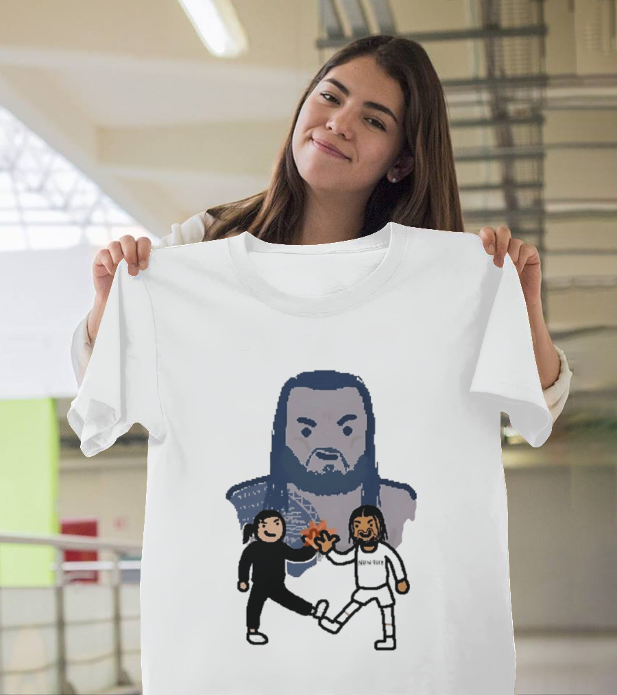 New York Knicks Acknowledge Me NBA Paint T-Shirt