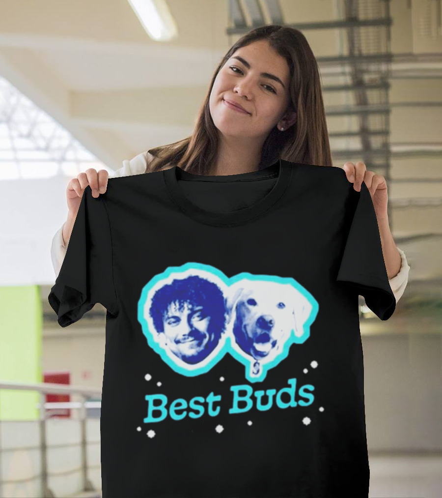 Best Buds Human And Dog Friendship T-Shirt