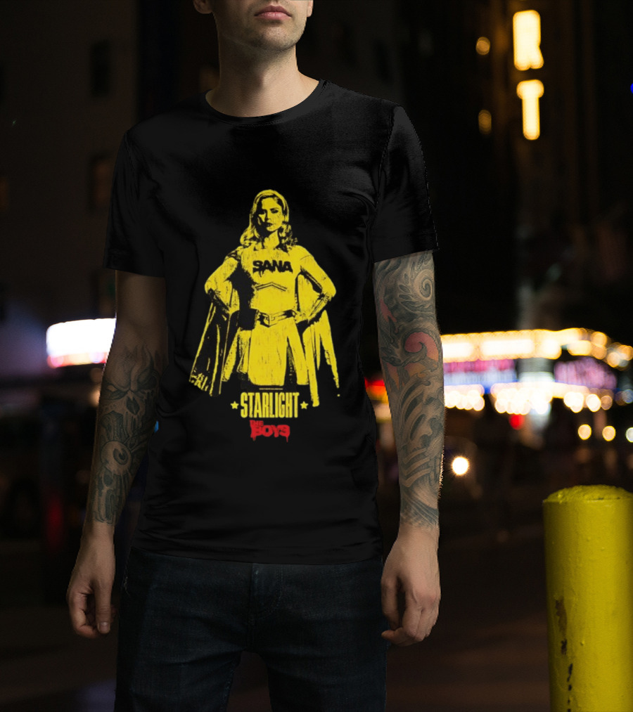Sana Starlight The Boys Graffiti T-Shirt