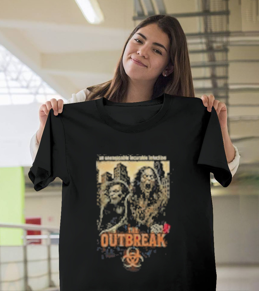 The Outbreak JCW Unstoppable Incurable Infection Retro Zombie T-Shirt