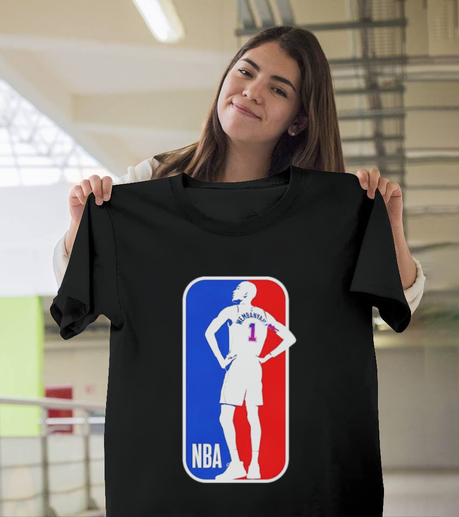 NBA Victor Wembanyama Number 1 Player T-Shirt