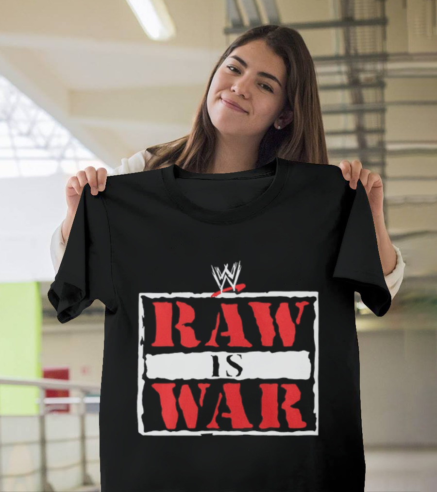 WWE Raw Is War Iconic Wrestling Brand T-Shirt