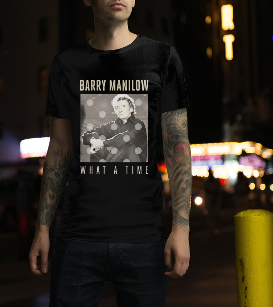 Barry Manilow What A Time Classic Image T-Shirt
