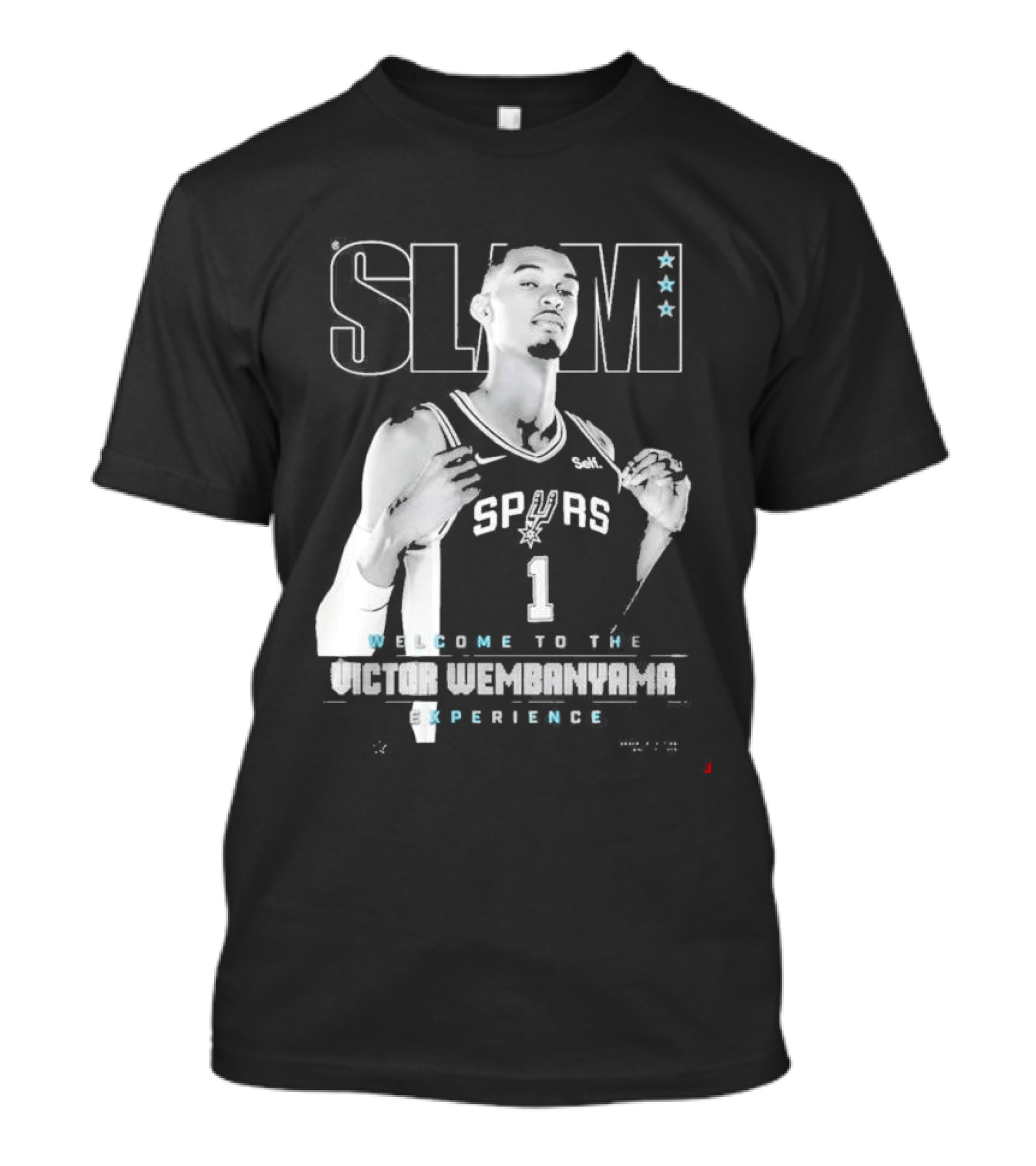 Slam Spurs Victor Wembanyama Welcome To The Future T-Shirt