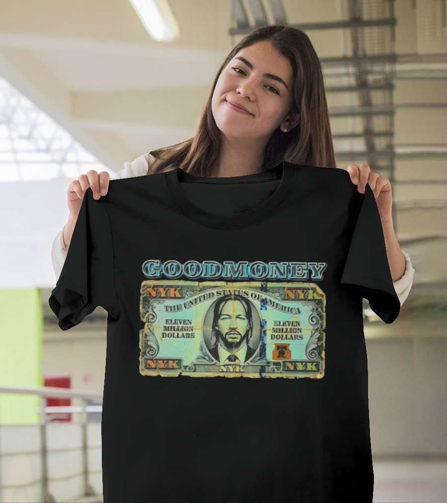Good Money Eleven Million Dollars Jalen Brunson New York Knicks NYK T-Shirt