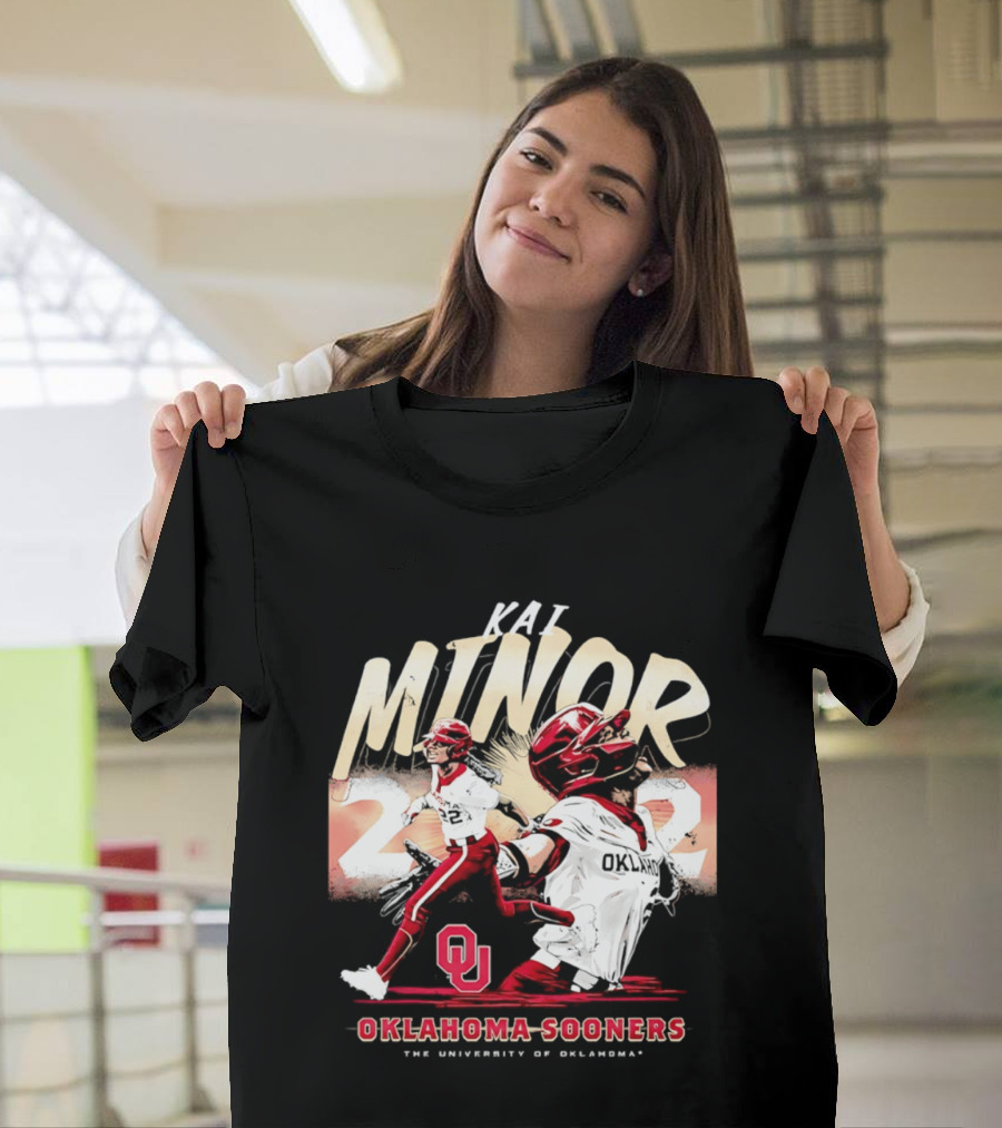 Kai Minor 2022 Oklahoma Sooners NCAA Softball The University Of Oklahoma T-Shirt
