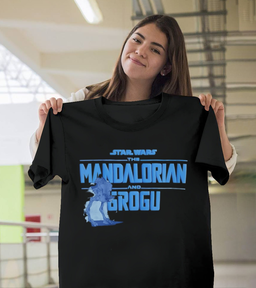 Star Wars The Mandalorian And Grogu AT ST Walker T-Shirt