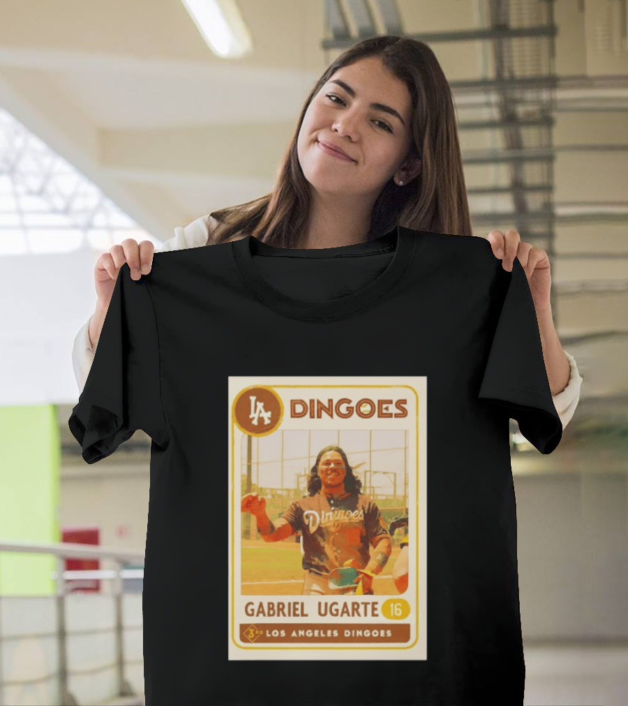Los Angeles Dingoes Gabriel Ugarte 16 Player Card T-Shirt
