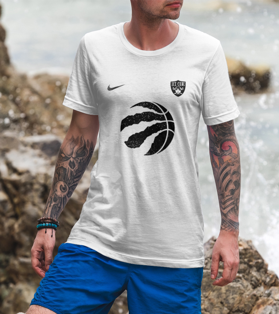 Toronto Raptors X Ice Cube Truth To Power Four Decades Of Attitude Tour Nike Partnership T-Shirt