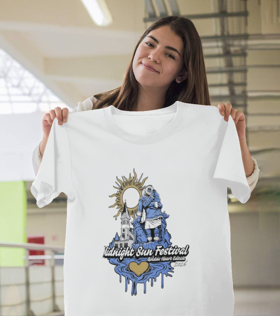 Midnight Sun Festival Golden Heart Edition 2023 T-Shirt