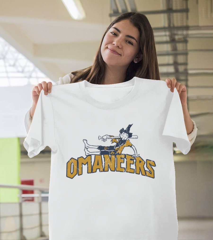 2026 Omaneers West Virginia Mountaineers Casual Character Motif T-Shirt