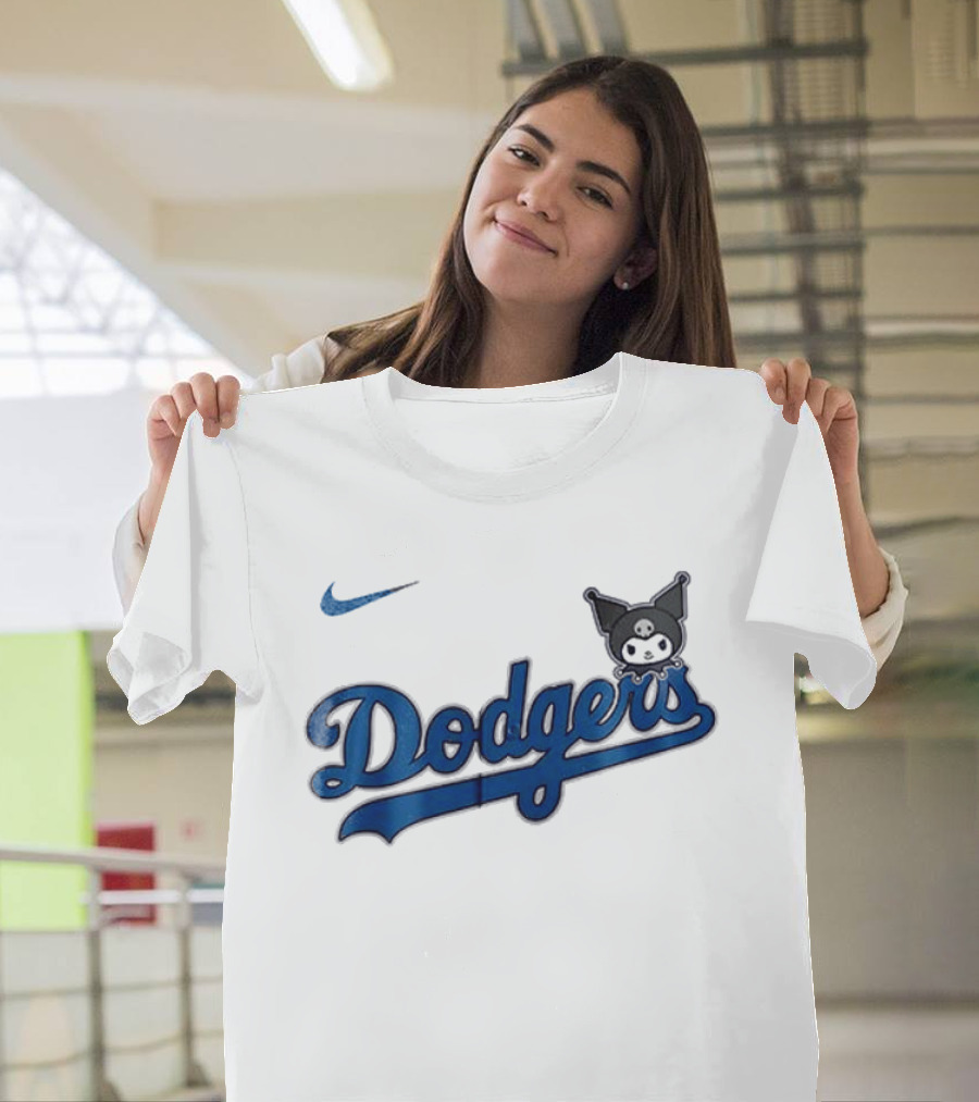 Nike Los Angeles Dodgers Kuromi Collaboration T-Shirt