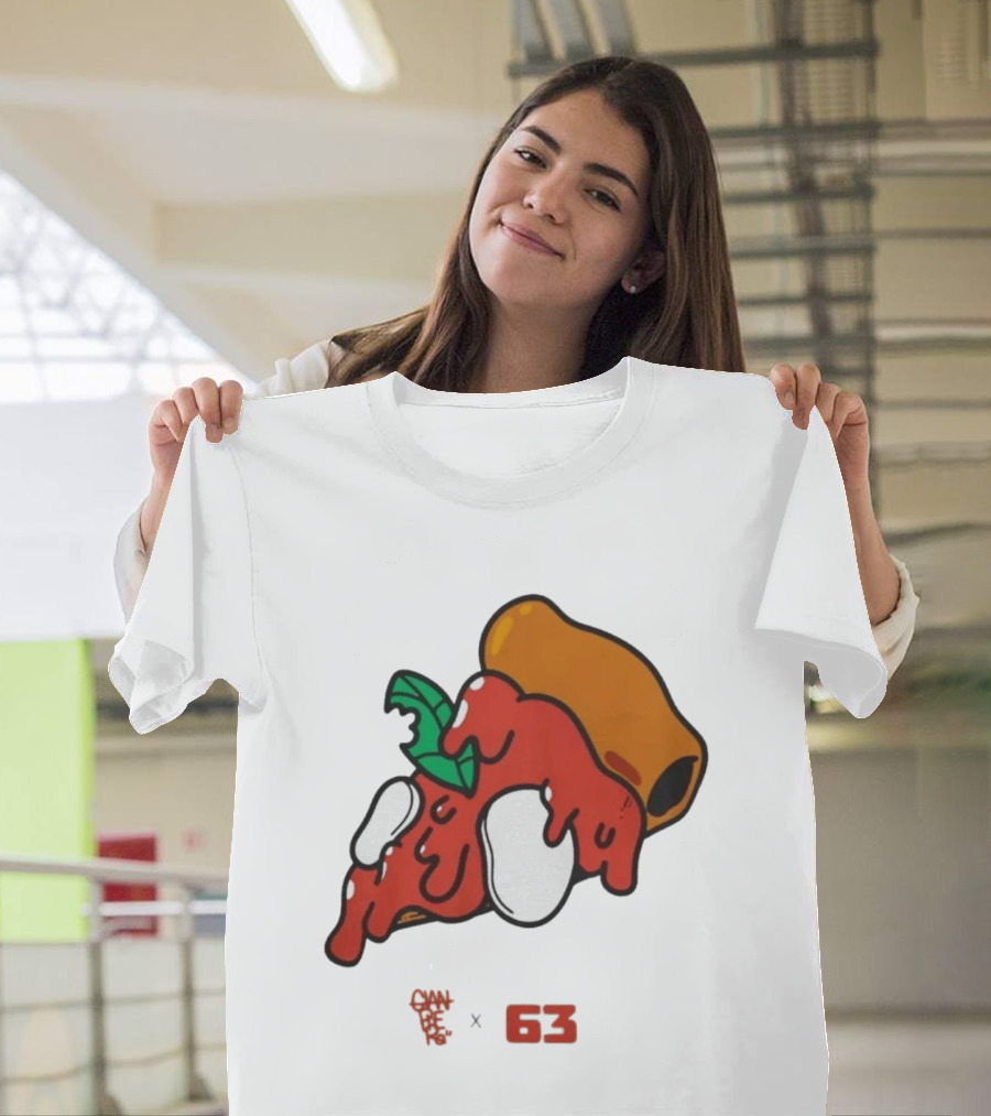 Francesco Bagnaia Ello 2026 X 63 Pizza T-Shirt