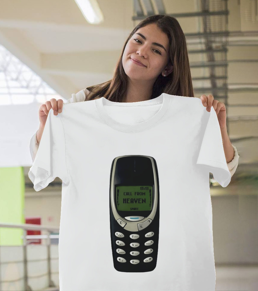 11:11 Call From Heaven Spirit Vintage Phone T-Shirt