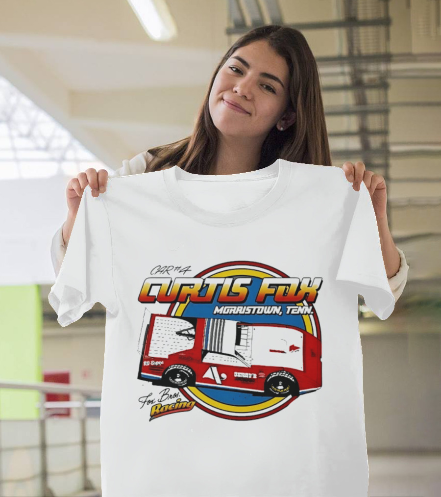 Curtis Fox Morristown Tennessee Fox Bros Racing Car No 4 T-Shirt