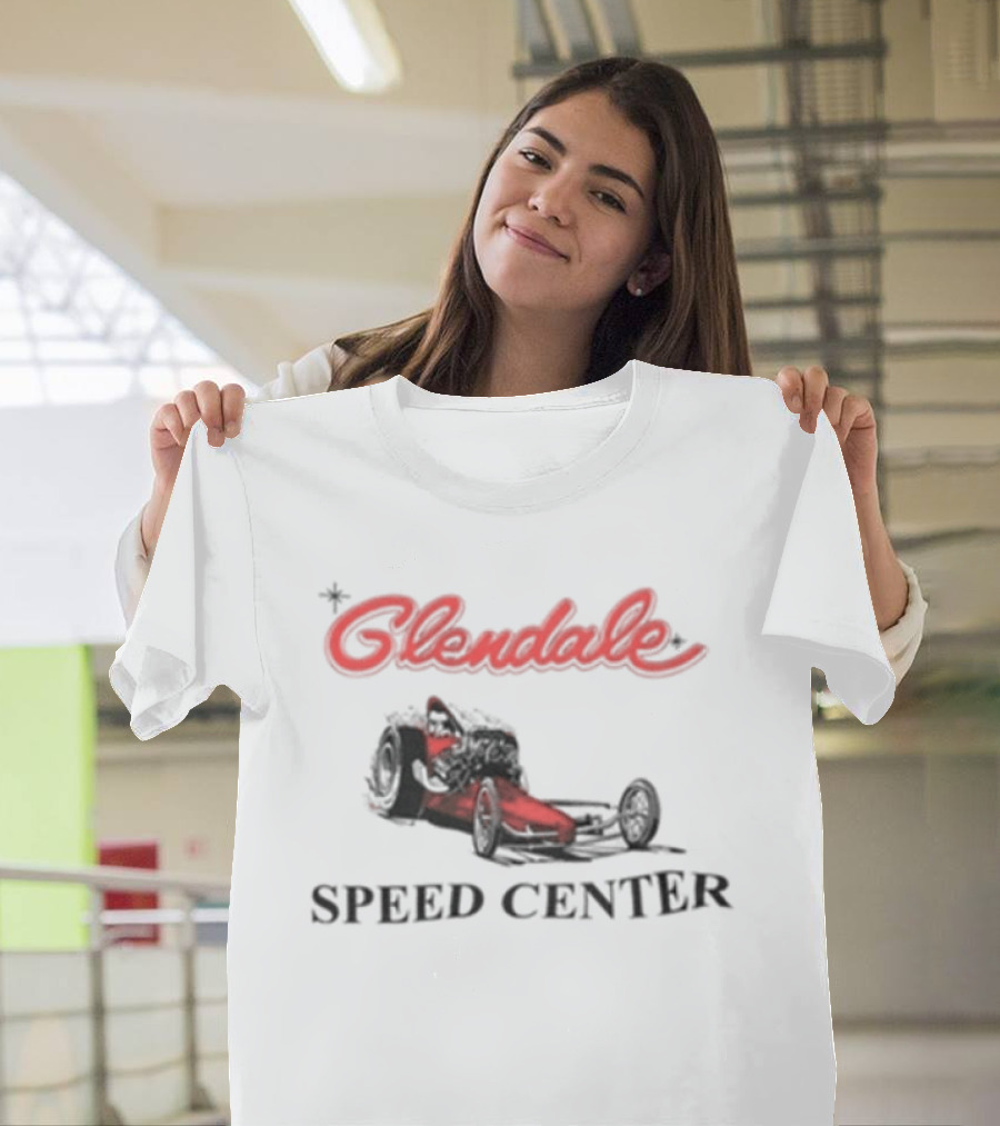 Glendale Speed Center Dragster Classic Racing T-Shirt