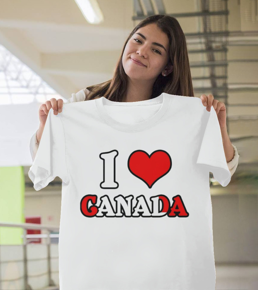 I Heart Canada Love T-Shirt