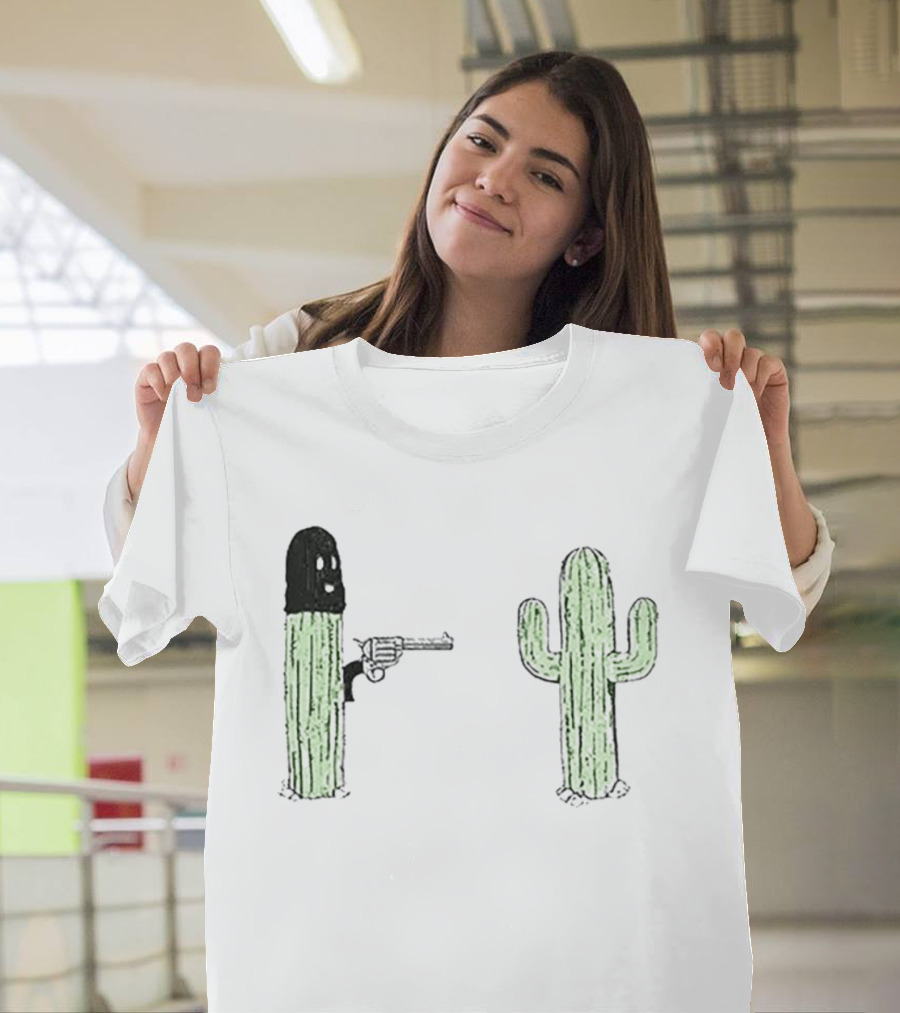 Phil Miller The Last Man On Earth Stick'em Up Cactus Duel T-Shirt