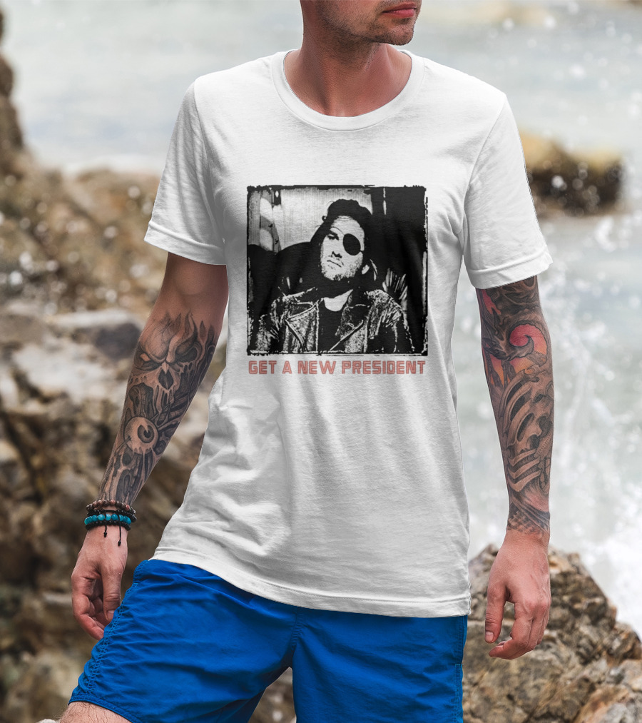 Escape From New York Snake Plissken Get A New President T-Shirt