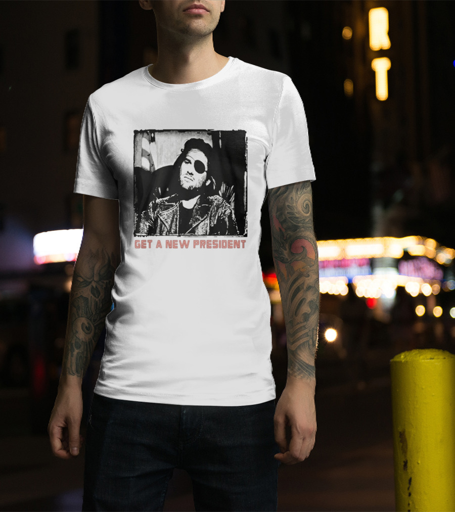 Escape From New York Snake Plissken Get A New President T-Shirt