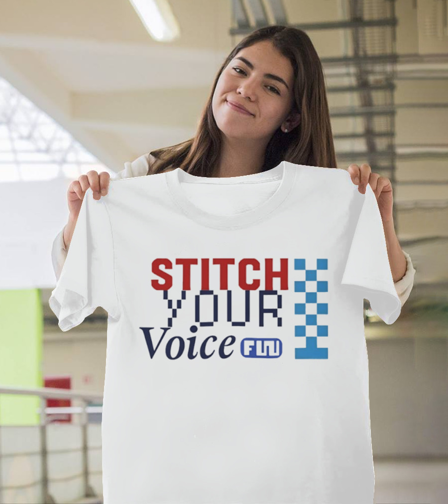 Stitch Your Voice Fun T-Shirt