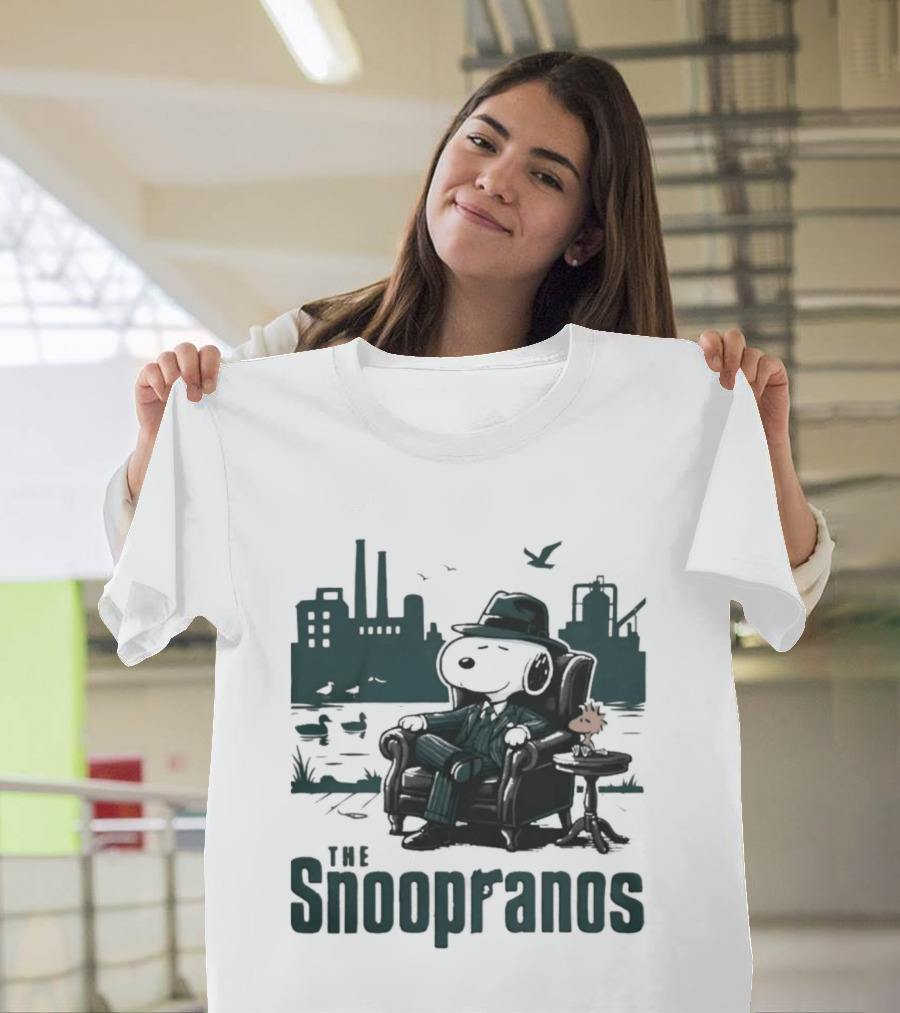 The Snooprans Snoopy X Sopranos Fusion Dr. Melfi Cont'd Do You Feel Depressed T-Shirt