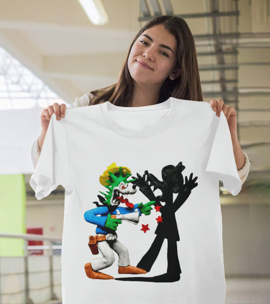 Spooky Woods Backstabber Cartoon Forest Duel T-Shirt