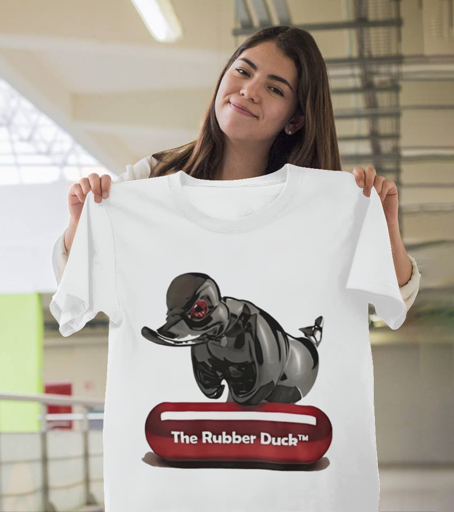 The Rubber Duck Black Chrome Collectible T-Shirt