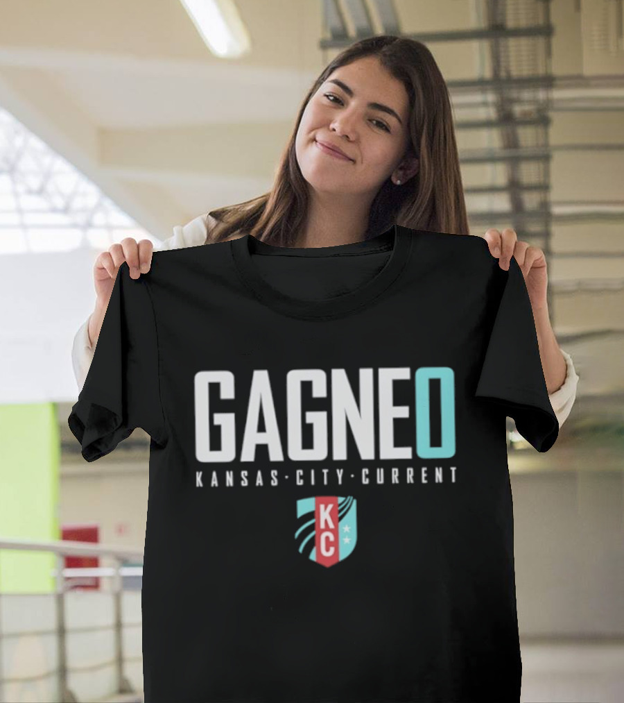 Gagne 0 Kansas City Current NWSL KC T-Shirt