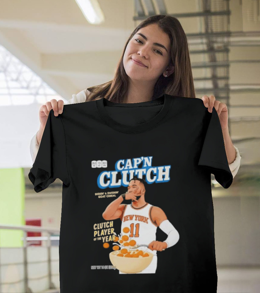 Cap'n Clutch New York Eleven Clutch Player Of The Year T-Shirt