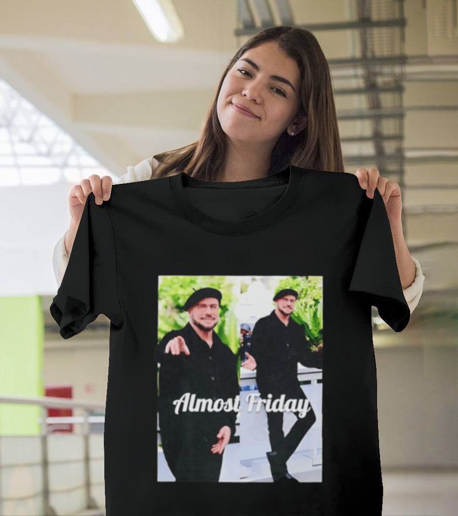 John Travolta Almost Friday Cannes Film Festival 2026 Saturday Night T-Shirt