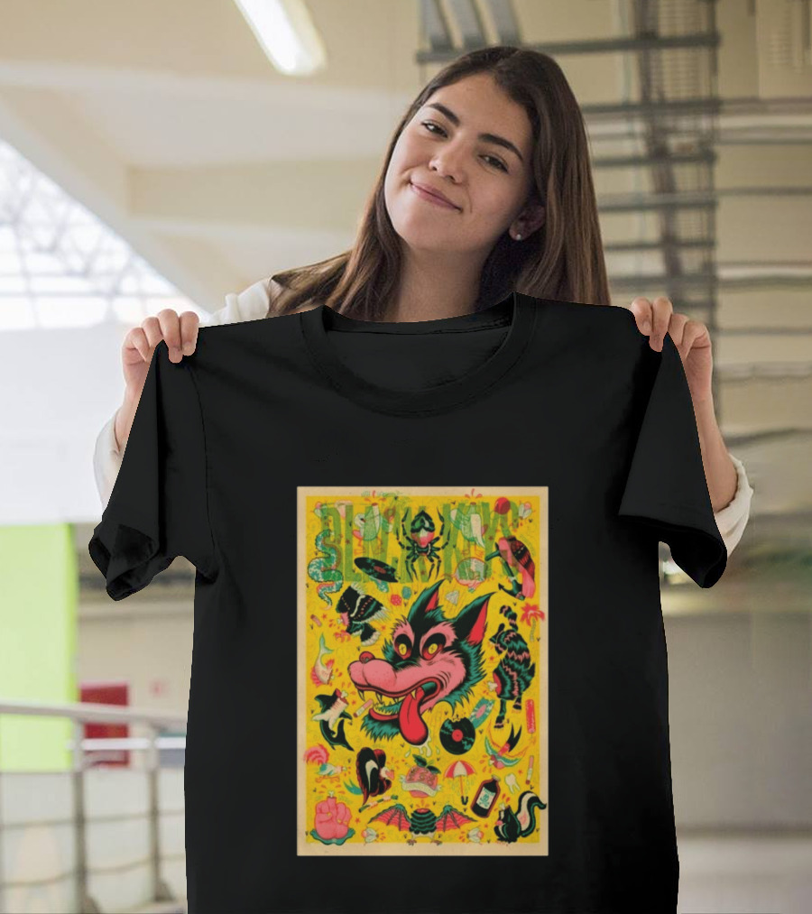 The Black Keys Carnation WA May 29 30 2026 Wolf Spider Vinyl Record T-Shirt