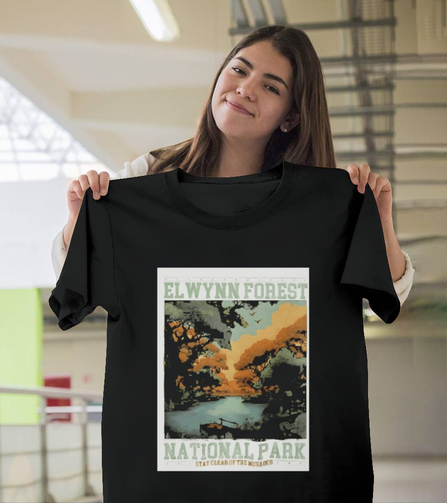 Elwynn Forest National Park Stay Clear Of The Murlocs T-Shirt