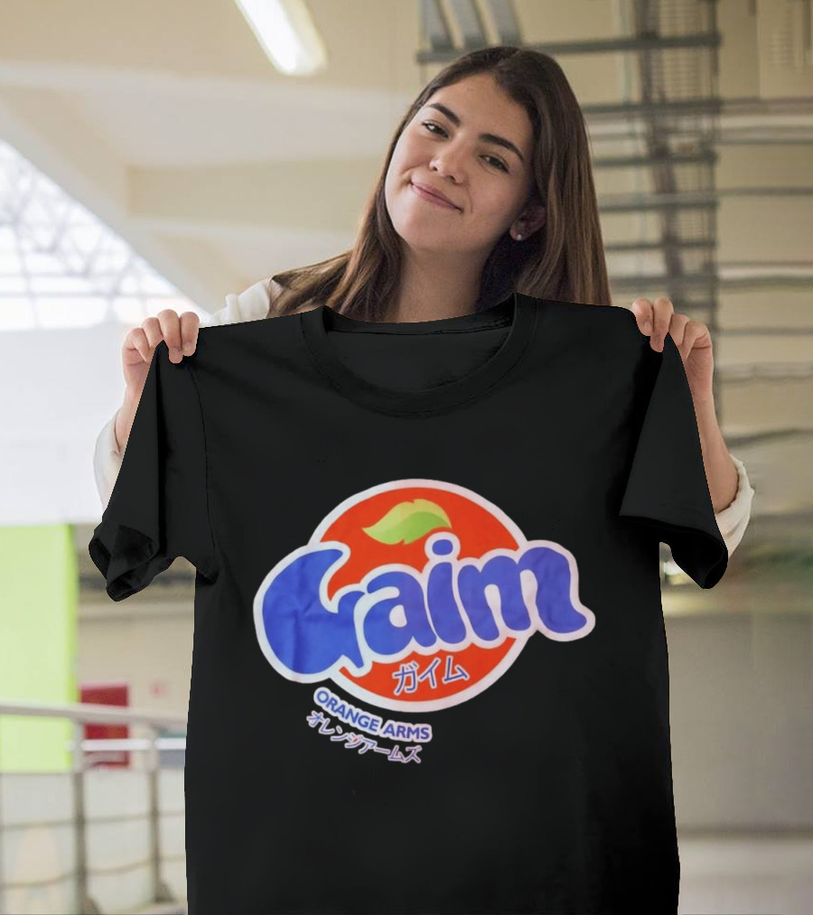 Gaim Orange Leaf Arms T-Shirt