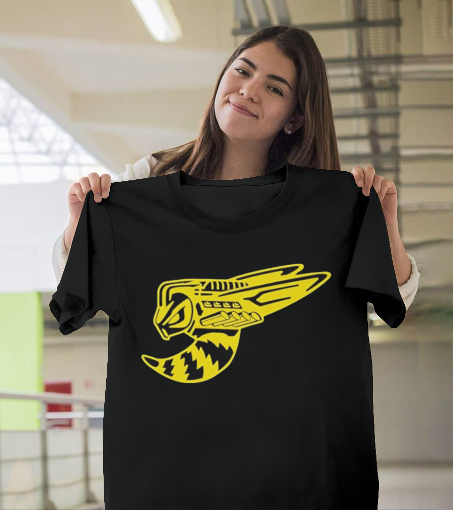 Supercharged Hornet Racing Style Yellow Black Hornet T-Shirt