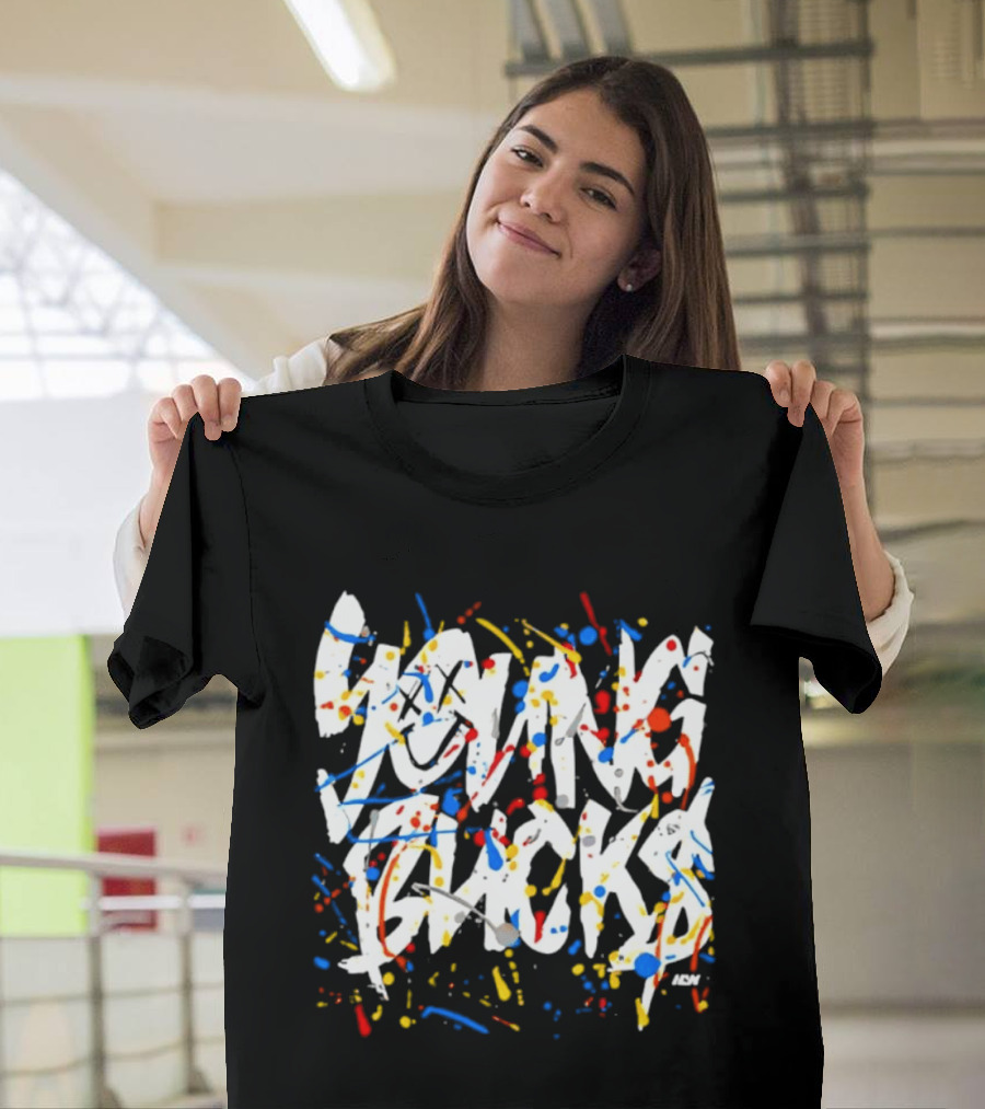 Young Bucks Colorful Splatter Street T-Shirt