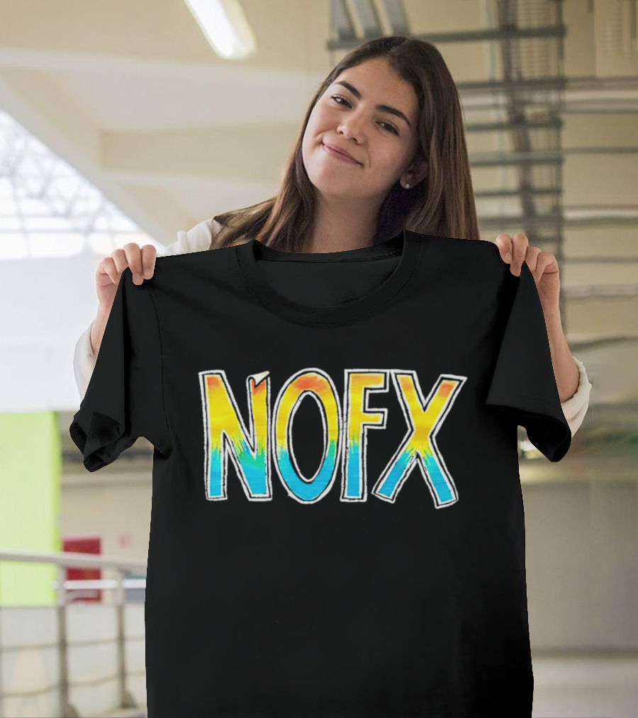 NOFX Gradient Tie Dye Band T-Shirt