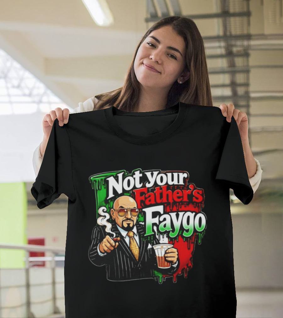 Not Your Father's Faygo Gangster Italian Flag Dripping T-Shirt