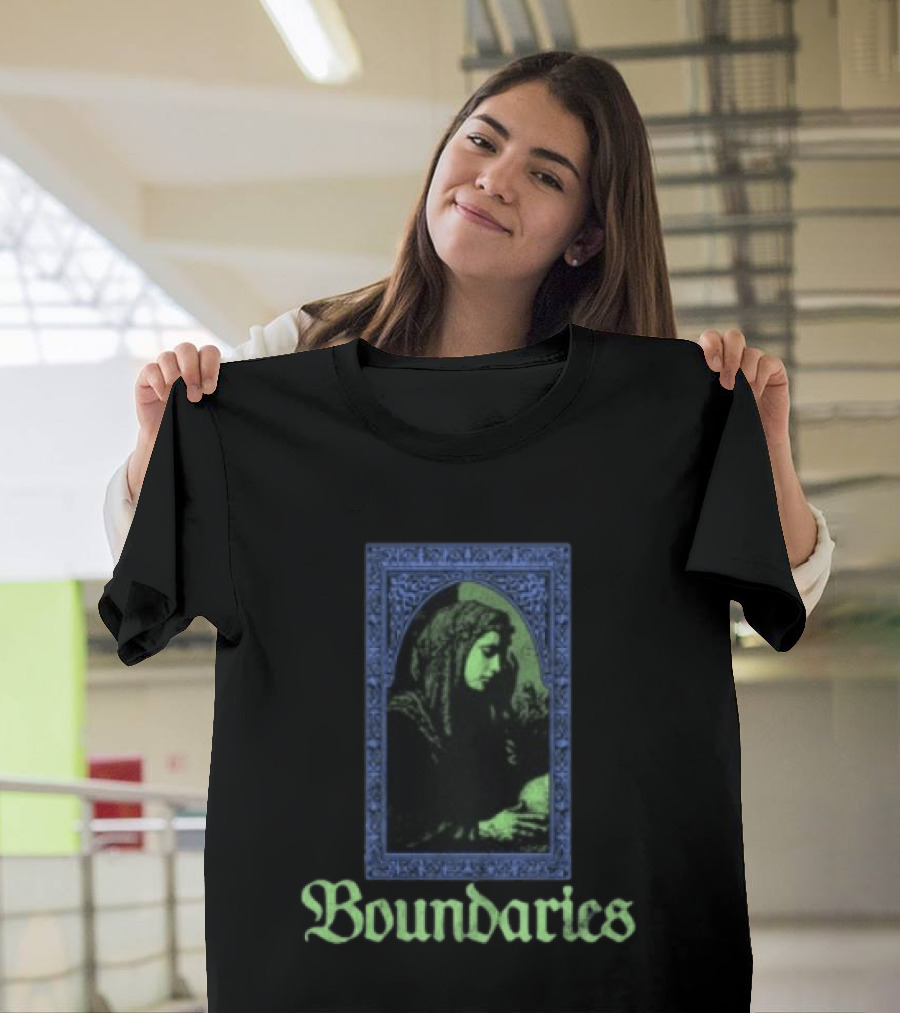 Boundaries Scars On A Soul Lady Green T-Shirt