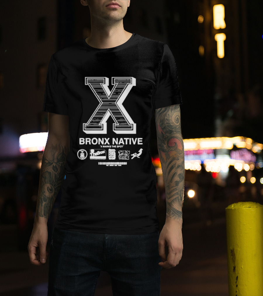 Bronx Native X Marks The Spot Unity Culture Community T-Shirt