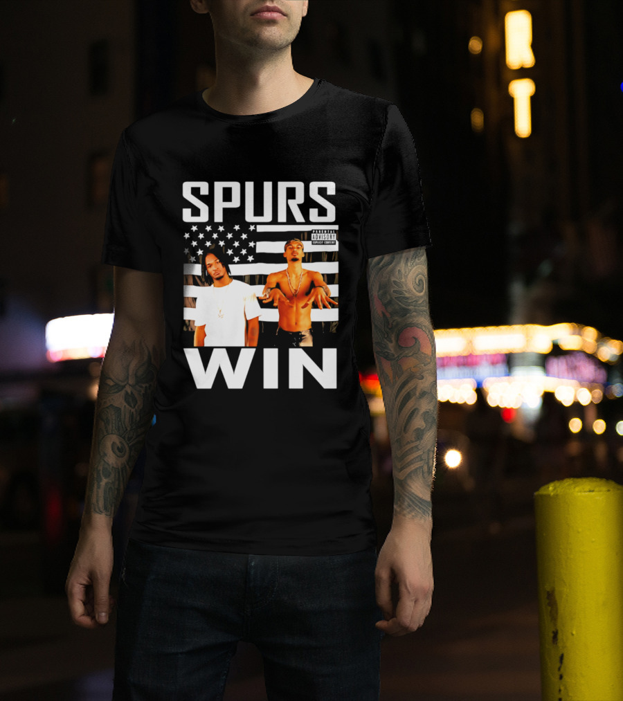 Victor Wembanyama Stephon Castle Spurs Win Outkast Stankonia T-Shirt