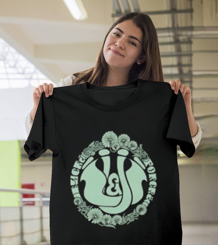 Massenomics Unpaid And Underrated Flowered Circular T-Shirt