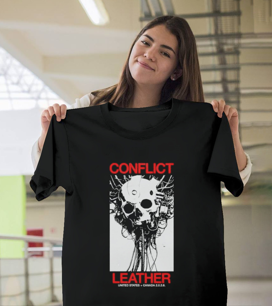 Conflict Leather Exclusive Leatherhead Carnivore Black 2.0.2.6. T-Shirt