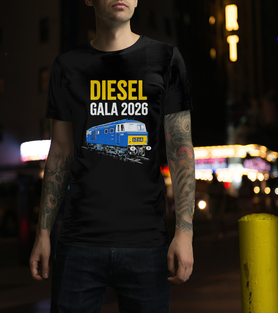 Diesel Gala 2026 07017 Train Event T-Shirt