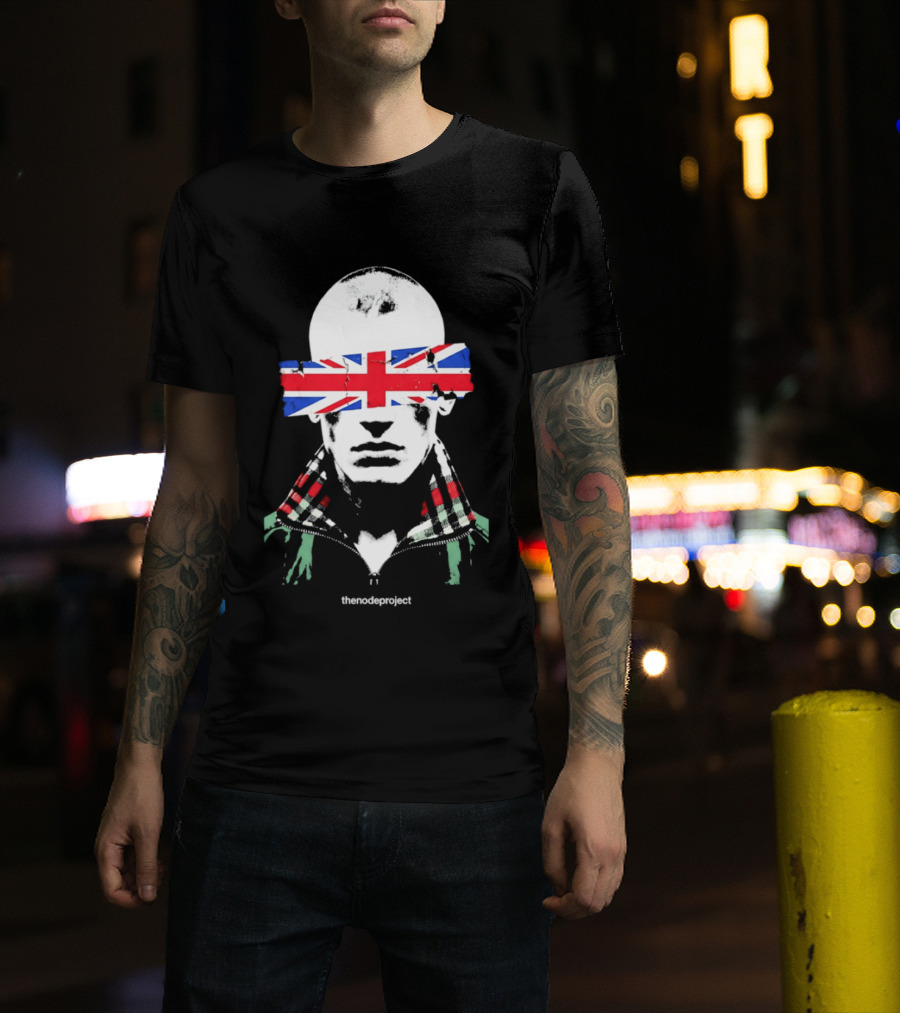 NODE01 Union Jack Thenodeproject T-Shirt