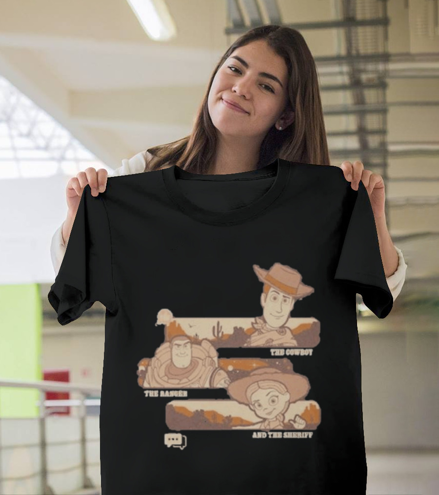 The Cowboy The Ranger And The Sheriff T-Shirt
