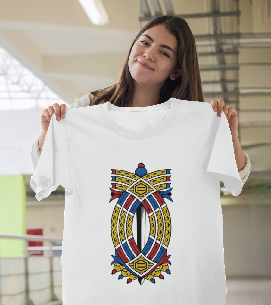 Dolly Noire Sette Di Spade Triestine Card T-Shirt