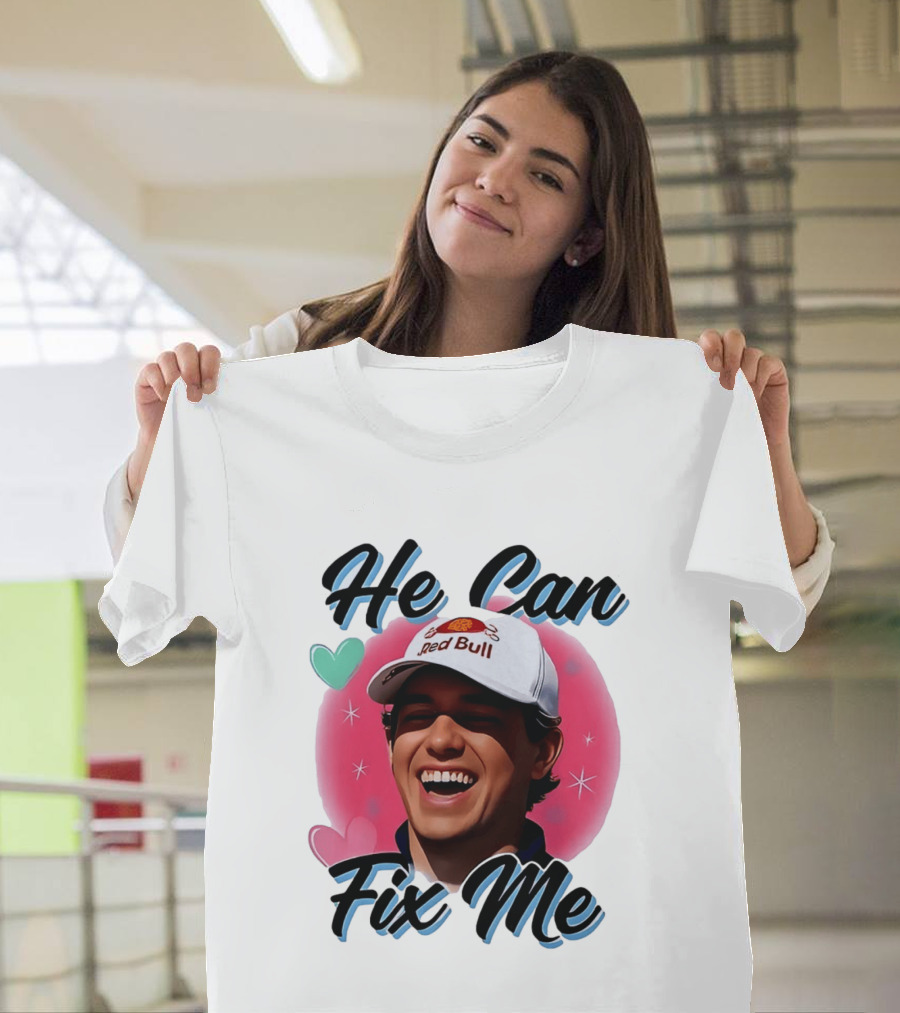 He Can Fix Me Jett Lawrence Red Bull Cap T-Shirt