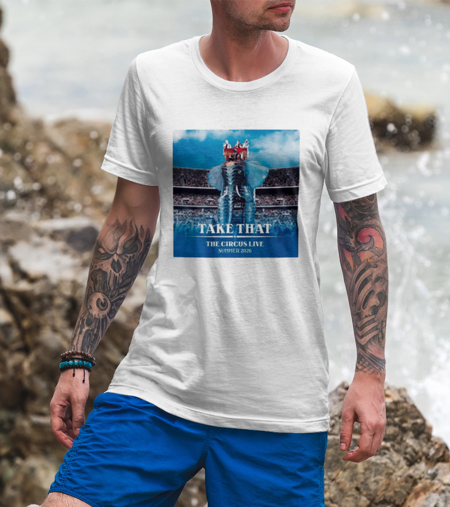 Take That The Circus Live Summer 2026 Stadium Performance T-Shirt